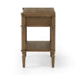 Toulouse Nightstand - Toasted Oak
