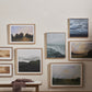 Morning Waves by Shaina Page - Natural Maple Floater