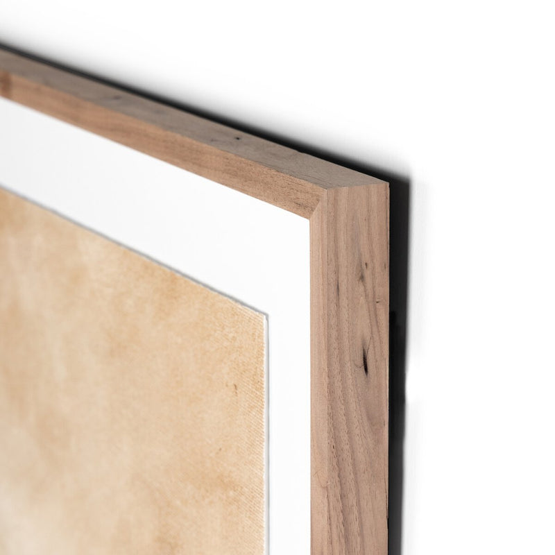 Hillside Haze II by Aileen Fitzgerald - Rustic Walnut