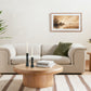 Hillside Haze II by Aileen Fitzgerald - Rustic Walnut