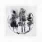 Through The Trees III by Santhosh CH - Rustic Walnut