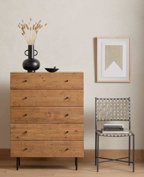 Triangle In Taupe by The Holly Collective - Natural Maple