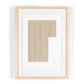 Negative In Taupe by The Holly Collective - Natural Maple