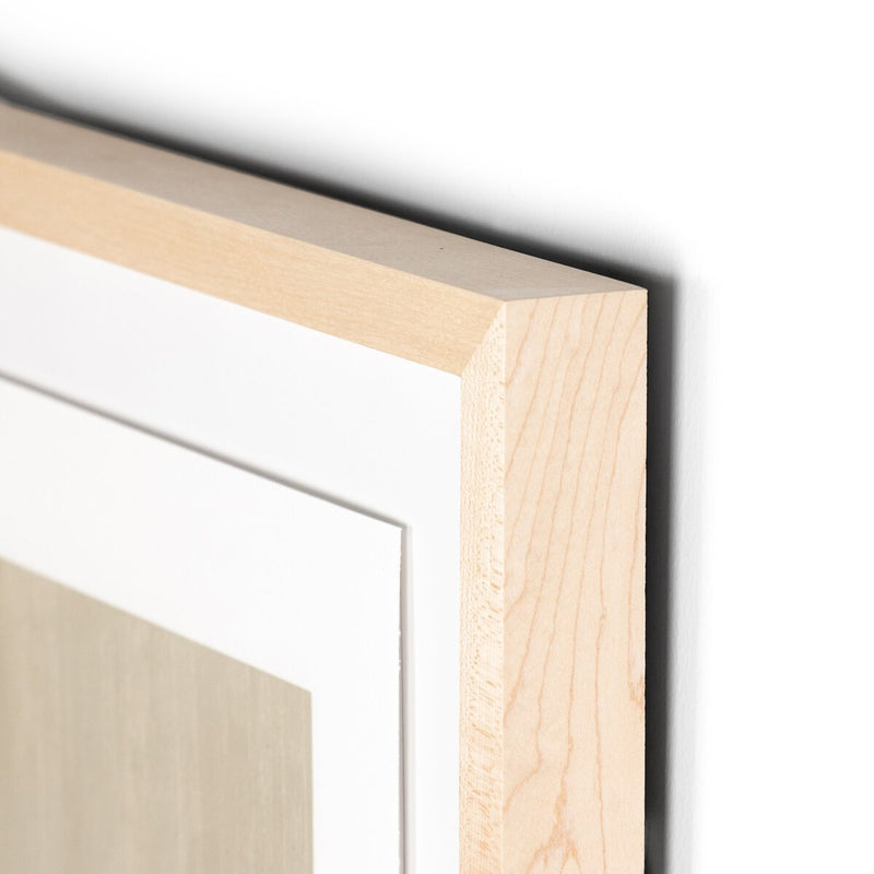 Negative In Taupe by The Holly Collective - Natural Maple