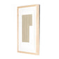 Negative In Taupe by The Holly Collective - Natural Maple