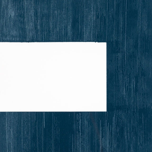 Negative III In Blue by The Holly Collective - Natural Maple