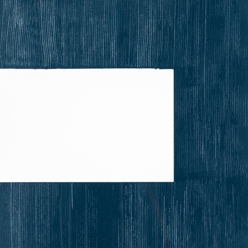 Negative III In Blue by The Holly Collective - Natural Maple