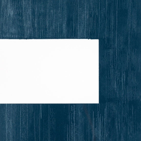 Negative III In Blue by The Holly Collective - Natural Maple