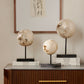 Figures I by Gold Rush Art Co - Rustic Walnut