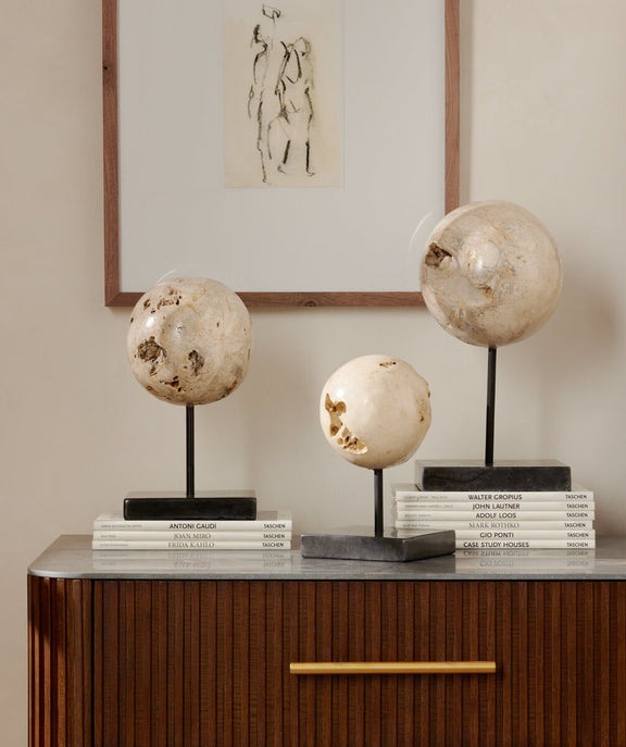 Figures I by Gold Rush Art Co - Rustic Walnut