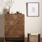 Figures I by Gold Rush Art Co - Rustic Walnut