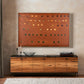 X Spot Rust by Jamie Beckwith - Natural Maple Floater
