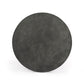 Basil Outdoor Round Coffee Table - Aged Grey