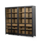 Millie Double Cabinet - Matte Black