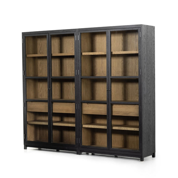 Millie Double Cabinet - Matte Black