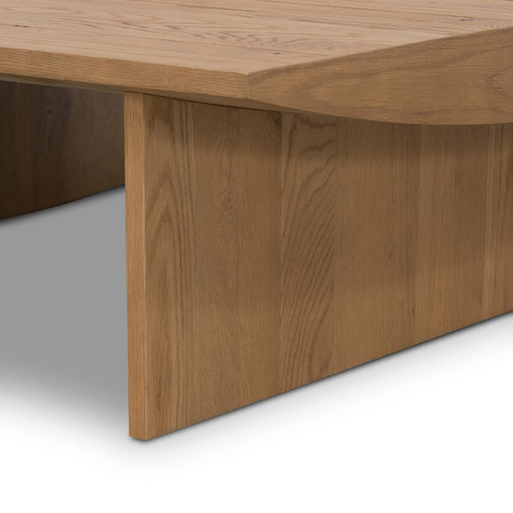 Pickford Square Coffee Table - Dusted Oak Veneer