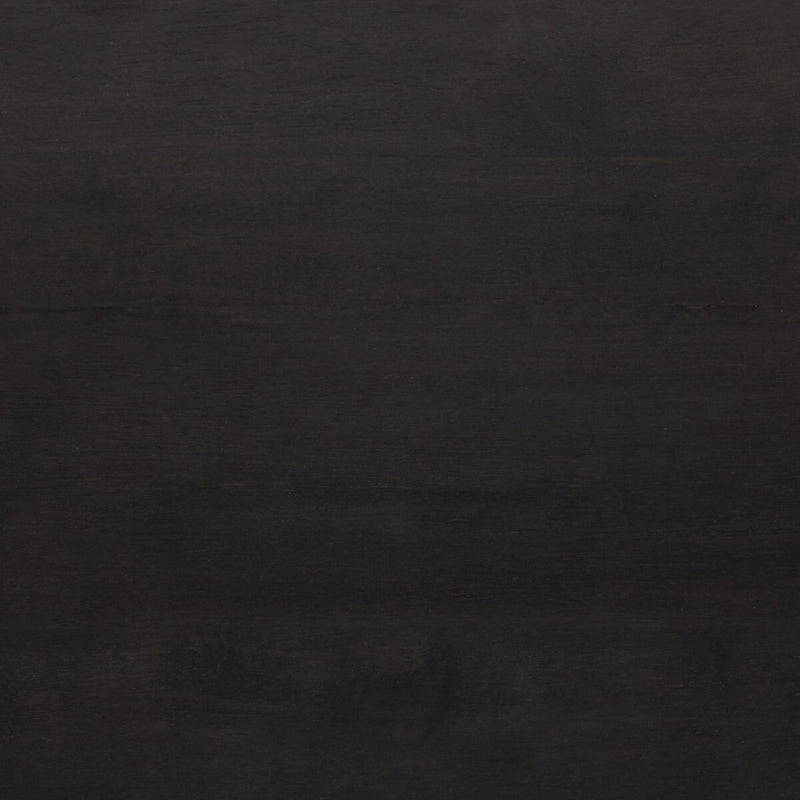 Reza Wide Bookcase - Worn Black Parawood