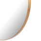 Georgina Round Mirror - Polished Brass