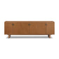 Posada Media Console - Amber Oak Veneer
