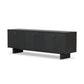 Posada Media Console - Worn Black Oak Veneer
