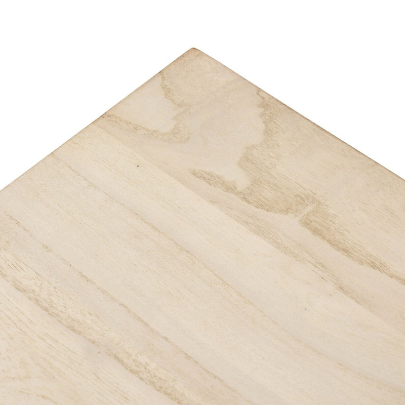 Tussac Media Console - Natural White Neem