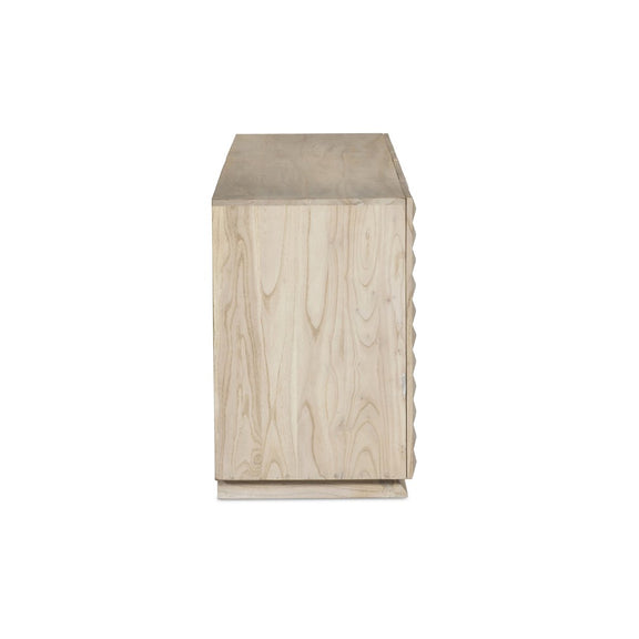 Tussac Media Console - Natural White Neem