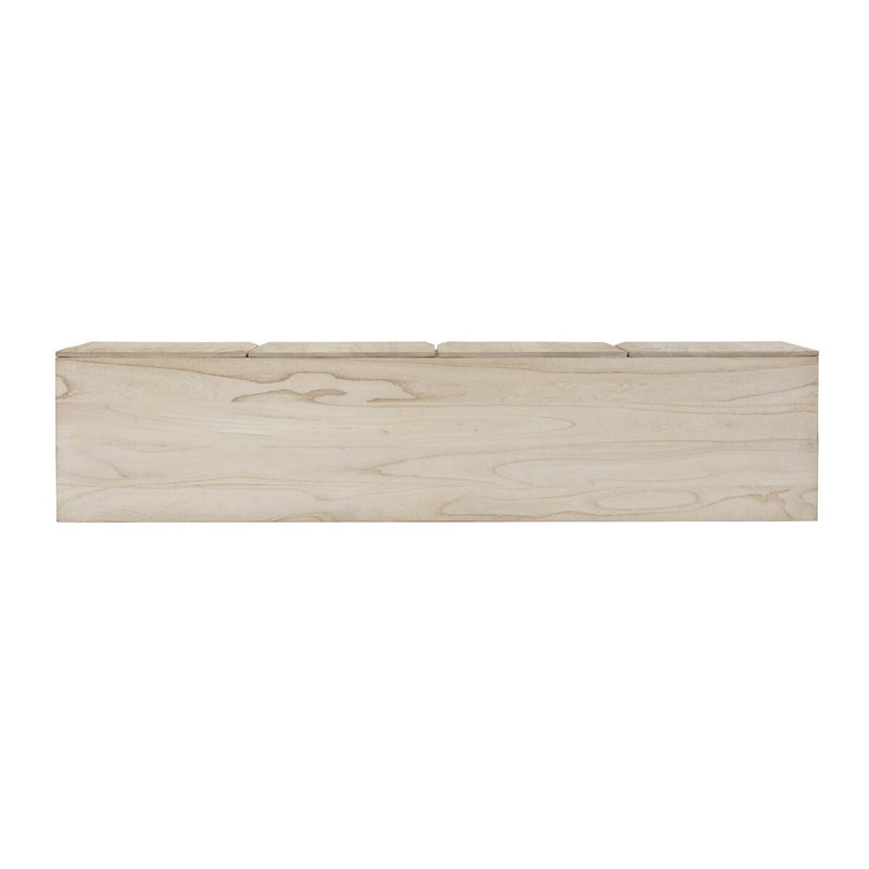 Tussac Media Console - Natural White Neem