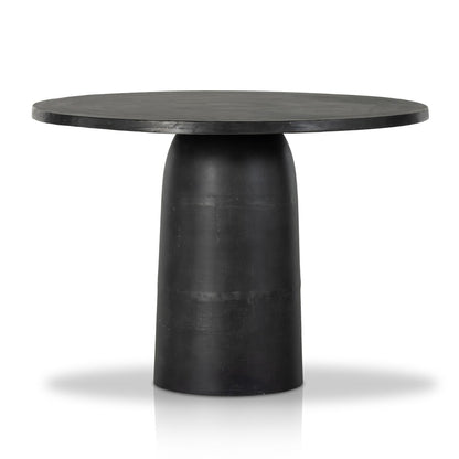 Basil Outdoor Dining Table 42" - Aged Grey