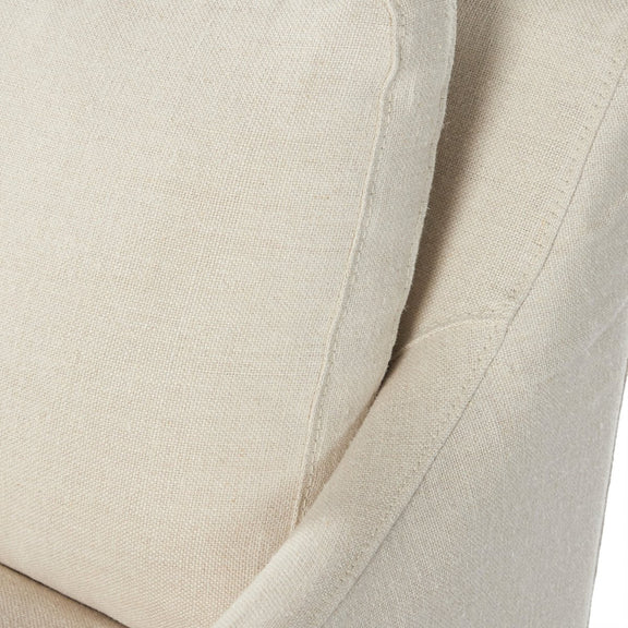 Monette Slipcover Dining Chair - Brussels Natural