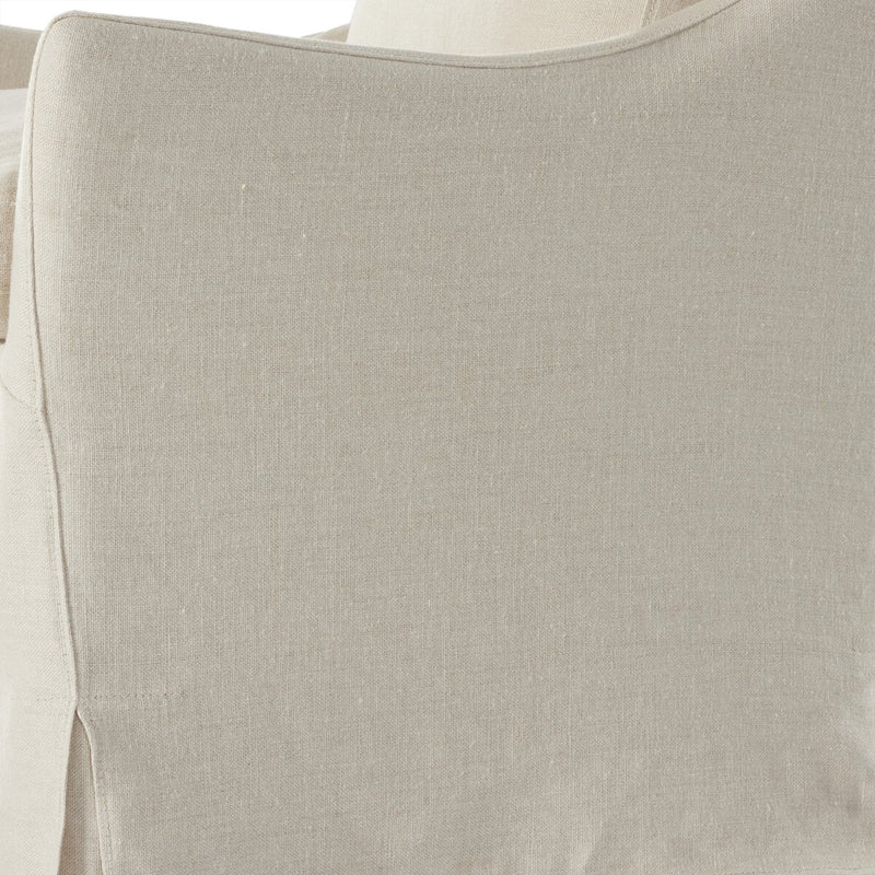 Monette Slipcover Dining Chair - Brussels Natural