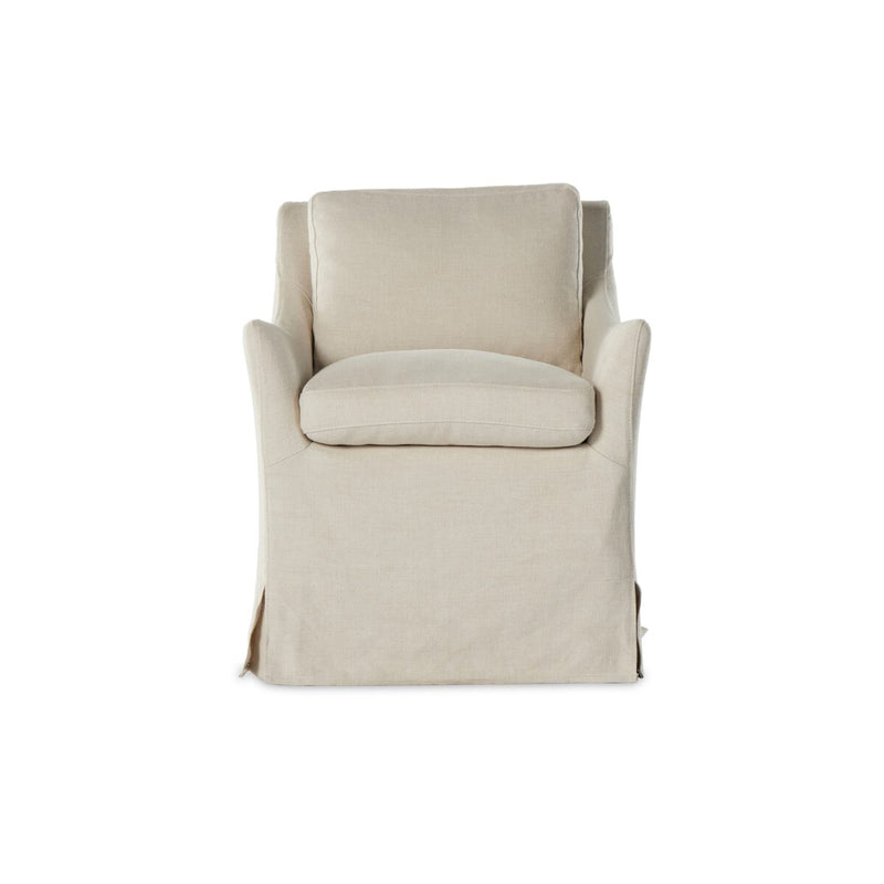 Monette Slipcover Dining Chair - Brussels Natural