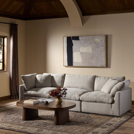 Stevie 3-Piece Sectional - Destin Flannel
