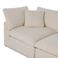 Stevie 3-Piece Sectional - Crypton Nomad Snow
