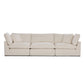 Stevie 3-Piece Sectional - Crypton Nomad Snow
