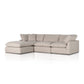 Stevie 3-Piece Sectional - Gibson Wheat