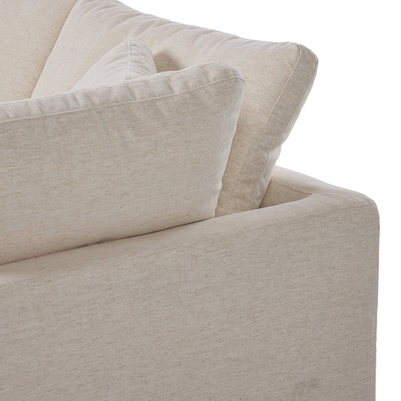 Stevie 3-Piece Sectional - Crypton Nomad Snow