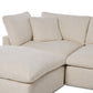 Stevie 3-Piece Sectional - Crypton Nomad Snow