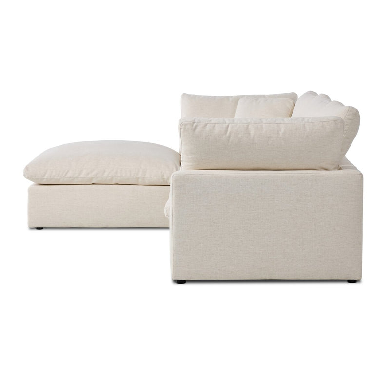 Stevie 3-Piece Sectional - Crypton Nomad Snow