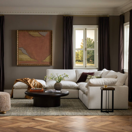 Stevie 4-Piece Sectional W/ Ottoman