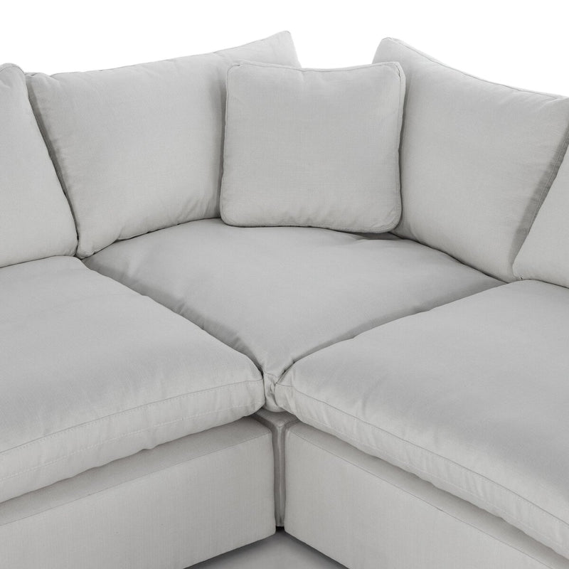 Stevie 5-Piece Sectional - Anders Ivory