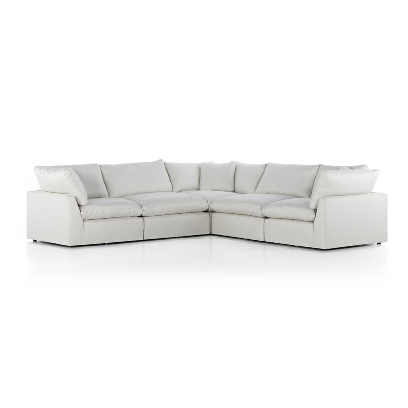 Stevie 5-Piece Sectional - Anders Ivory
