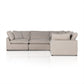 Stevie 5-Piece Sectional - Gibson Wheat