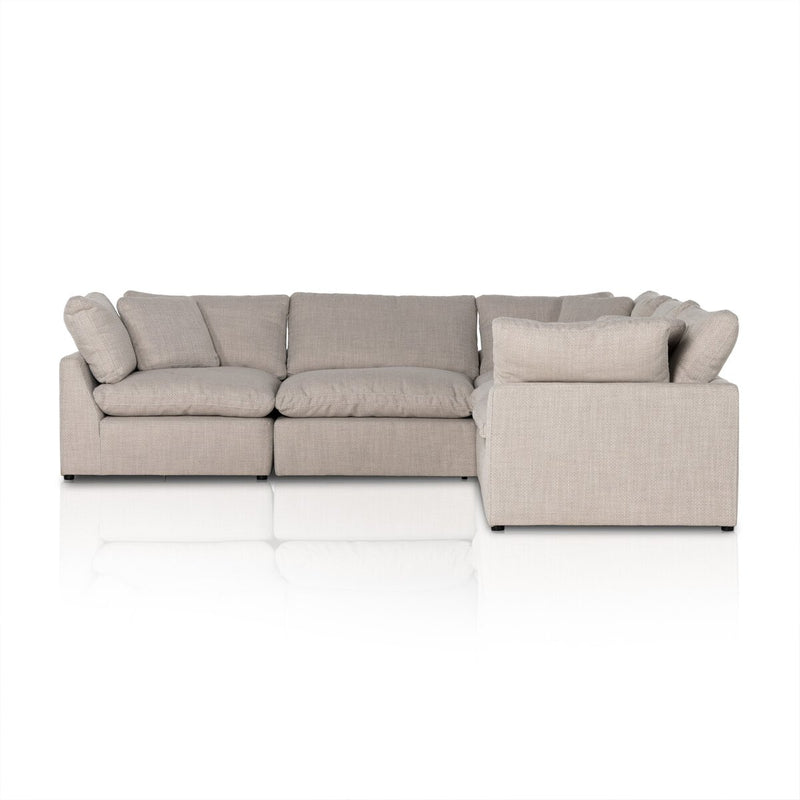 Stevie 5-Piece Sectional - Gibson Wheat