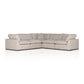 Stevie 5-Piece Sectional - Gibson Wheat
