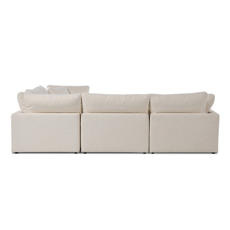 Stevie 5-Piece Sectional - Crypton Nomad Snow