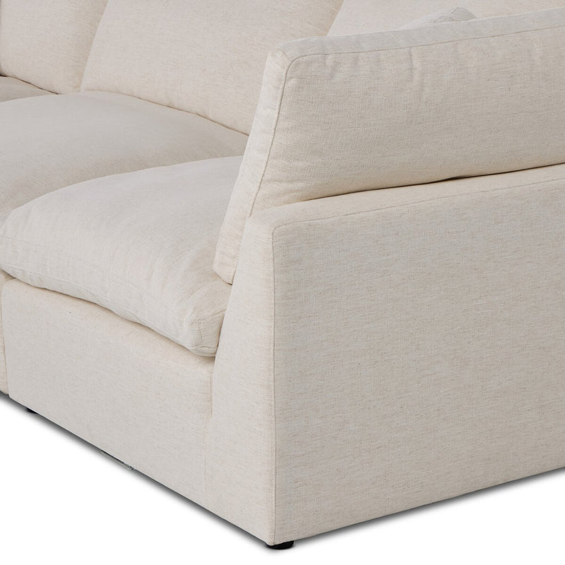 Stevie 5-Piece Sectional - Crypton Nomad Snow