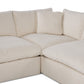 Stevie 5-Piece Sectional - Crypton Nomad Snow