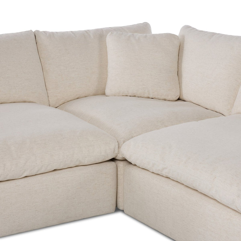 Stevie 5-Piece Sectional - Crypton Nomad Snow