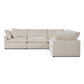 Stevie 5-Piece Sectional - Crypton Nomad Snow