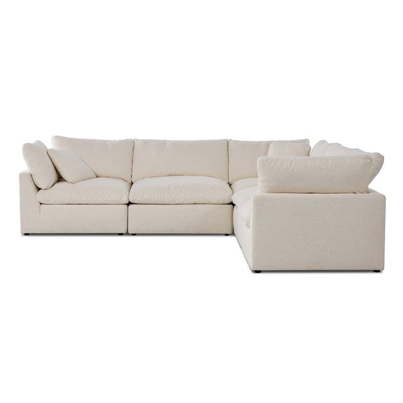 Stevie 5-Piece Sectional - Crypton Nomad Snow